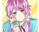 Twitter等のSNSアイコン作成します キラキラしたイラストが得意です！ イメージ3