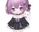 VTuberキャラデザパーツ分けイラスト制作します Live2D対応！VTuberイラスト制作します イメージ4