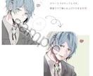 世界にひとつだけのアイコン❁⃘1枚絵をお描致します アイコン映えならおまかせください♪あなたの『好き』を形に。 イメージ4
