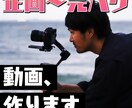 動画、つくります 丸投げ可能！イメージさえあれば動画の構成や演出も行います！ イメージ1