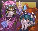 お好みのホーム画面を描きます iPadやiPhone用のホーム画面イラストを描きます！ イメージ2