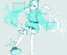 オリジナルキャラクターを作成します 少し不思議でかわいいキャラクターを作成します イメージ4