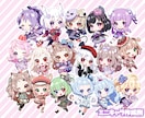 キャラクターイラスト描きます デザインがすでにあるVtuberさん向けです イメージ2
