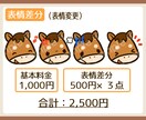 お顔のみで目立つ！可愛い動物イラスト制作します お顔アップで印象的！アイコンや動画配信等にオススメ♪ イメージ3