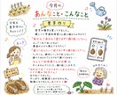 介護施設の広報「今月のあんなこと」を作ります 日常の小さな出来事を家族に伝わる広報に作ります。 イメージ1