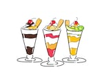 食べ物や飲み物をポップに描きます ポップでかわいいたった１つのイラストを作成します。 イメージ9