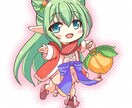 ちびキャラの女の子を描かせていただきます グッズやSNSアイコンにおすすめ。 イメージ5