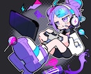 目を引くオリジナルアイコン制作します グッズ制作用イラストやキャラクターデザインもお任せください！ イメージ4