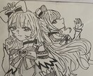 夢絵やアナログイラスト描きます ミニキャラなどかわいいイラスト得意です＞ ̫＜ ♡ イメージ9