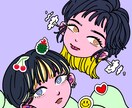 SNS用アイコンお描きします あなただけのオリジナルイラスト！！！ イメージ1