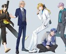 様々対応！理想のキャラクターをお仕立ていたします 顔から全身まで、老若男女問わず理想のキャラクターを作成します イメージ5