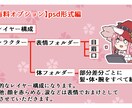 バストアップ立ち絵制作します 動画やゲームなどに使えそうな静止画イラストです イメージ5