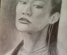人物、ペット似顔絵作成します 細密鉛筆模写！SNSや名刺等にご活用ください イメージ7