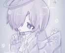立ち絵、夢絵、アイコン等お描きします 雰囲気選択できます 気軽にご相談ください! イメージ4