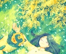 あたたかい世界観のイラストを描きます 一枚絵、サムネイル、MVイラスト、立ち絵など イメージ2