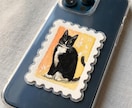 切手型⭐︎大切なペットを、小さな水彩画にします 手のひらに収まる宝物。ペットの「切手型」水彩肖像画描きます イメージ8