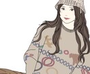 お洒落な手書きイラストをリーズナブルにご提供します SNSのアイコン、プレゼント等何にでもご利用可能です！ イメージ8