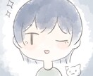 ふんわりかわいいアイコン制作します 水彩風のふんわりとしたイラストを描きます イメージ2