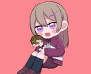 ぬい持ち夢絵お描きします オリキャラ、版権キャラ（ご相談）お描きします！ イメージ2