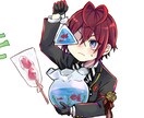 美麗なちびキャライラストを製作します 透明感のあるかわいいちびキャラが好みの方におすすめです。 イメージ4