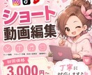 初心者様向け動画編集しますます 初めてのご依頼でも安心！丁寧に対応いたします♪ イメージ1