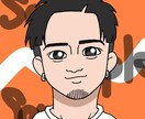 SNSや名刺に最適！写真から似顔絵アイコン描きます 依頼後すぐに制作可能！最短１日で素敵なアイコン納品します！ イメージ3