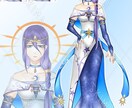 イラスト依頼お受けします 他サイトでの実績あります!  塗り絵柄寄せ等もできます イメージ3