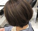 美容室✨に行く前に⁉️求めるデザインお伝えします 白髪が気になるあなたに！色々な方法でお悩み解決していきます。 イメージ1