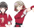 可愛い女の子のイラスト描きます アニメ塗りでオリキャラや推しキャラの顔だけでも描きます！ イメージ10