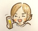 色鉛筆でゆるく可愛い似顔絵を描きます 【フレーム付き・郵送料込み】誕生日や記念日のプレゼントに イメージ8