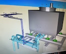 Tfasにて3Dデータ作成致します 2Dを3D化させて納まりのご検討用やプレゼン用資料に イメージ1