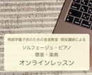 ソルフェージュ・ピアノ・楽典・聴音のレッスンします 桐朋学園子供のための音楽教室現役講師♪初心者から音大受験まで イメージ1