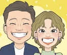 即日対応可能！笑顔溢れる似顔絵を作成します 郵送対応可能！プレゼントに最適♪1名様〜大人数大歓迎★ イメージ2