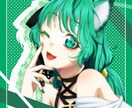 あなたのために、1枚絵描きます 塗りや様々なエフェクトによるキラキラの1枚絵、承ります。 イメージ3