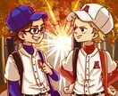 イラスト作成やアイコン作成しますます 私の絵柄好きな人集まれー！いろんなイラスト描きます！ イメージ1