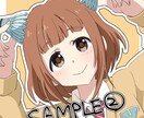 サクッとアニメ塗りイラスト描きます キャッチーなアニメ塗りイラストです！ イメージ3