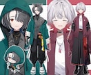 高品質な立ち絵/Live2D用パーツ分け制作します これからVtuberデビューされる方や新衣装などに イメージ7