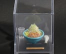 二郎系ラーメンのミニチュア、キーホルダーを作ります 食品サンプル ラーメン二郎風 フードセット ヤサイマシマシ イメージ3