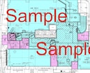 手書きラフスケッチから実施図・施工図へ作図します 木造住宅や鉄骨造はお任せを。工期短縮業務効率アップ。 イメージ1