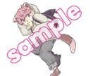 等身キャラ～デフォルメキャラまでなんでも描きます なんでもかわいく仕上げます！！ イメージ3