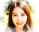 鮮明でハッキリとした水彩画風の似顔絵をお作りします 商用・2次利用無料♪アイコンにも、プレゼントにも、印刷にも イメージ9