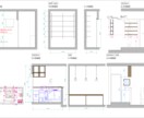 店舗・住宅の図面作成をいたします 現役のインテリアデザイナーが図面作成を行います。 イメージ2
