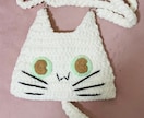 猫ちゃんの形のバッグになります 可愛い猫ちゃんの形のバッグです イメージ1