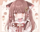 アイコンや1枚絵など︎✿ふわふわで可愛い絵描きます ☆現在通常等身・ミニキャラ特別価格で受付中です！ イメージ8