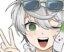 顔〜バストアップまでの絵描きます グッズ制作用データ作成も可能! イメージ1