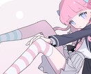 ゆる可愛いSDイラスト描きます アイコンやヘッダー、ｍｖイラストなどなんでもご相談ください！ イメージ2