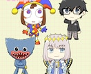 ミニキャラ・SDキャラのイラストお描きします 既存キャラのデフォルメなど、SNSや配信活動でご利用可能！ イメージ8