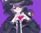 単色背景でもきれいなイラストを目指します キャラクターをカッコよく可愛く見せよう イメージ3