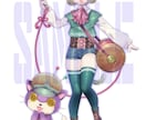 キャラクターイラスト制作します キャラクターデザイン、動画用・配信用キャラクターイラスト イメージ5