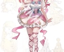 一瞬で目を惹くイラスト　制作いたします 趣味／商業等様々な用途に応じたイラストを制作いたします。 イメージ3